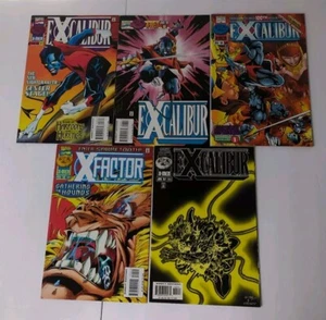 Vintage Excalibur 1996, #97-98, 100, 122, 1997 #105 Comic Book Lot Of 5 - Picture 1 of 6
