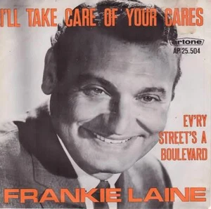 FRANKIE LAINE I'll Take Care Of Your Cares 1967 or. HOLLAND near mint vinyl! - Picture 1 of 1