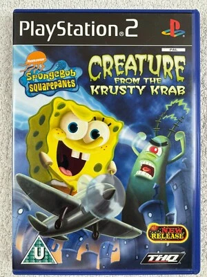 SpongeBob SquarePants: Creature from the Krusty Krab - Sony PlayStation 2 - PAL - Image 1 of 4