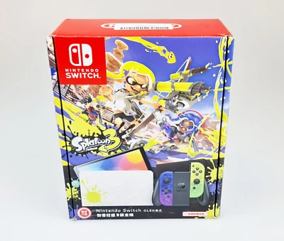 Nintendo Switch OLED-Modell - HEG-001 - limited Splatoon 3 Edition 64GB - HK NEU - Bild 1 von 4