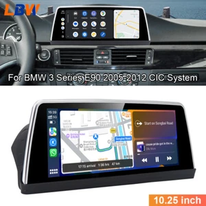 10.25 inch Car Multimedia Screen Linux For BMW 3 Series E90 2005-12 CIC System - Picture 1 of 12