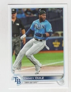 (10) Yandy Diaz 2022 Topps Series 2 Card Lot #496 Tampa Bay Ray - Bild 1 von 1