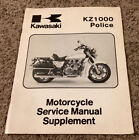 1980 KAWASAKI KZ1000C Police OEM Service  Manual Book