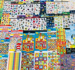 289+ STICKERS Boy Themes, Minions Spongebob Zombies Jurassic Park Harry Potter + - Picture 1 of 24