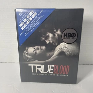 True Blood: The Complete Second 2nd Season 2 (Blu-ray, 2010, 5-Disc Set) NEW - Picture 1 of 3