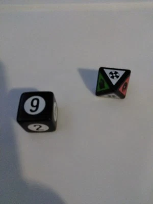 Replacement Harry Potter Scene It Game 2005 1st Edition Pair of 2 Dies Dice MINT - Image 1 of 4