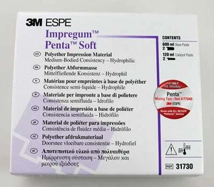 3M ESPE 31730N Impregum Penta Soft Polyether Impression Material Medium Body 2Pk - Picture 1 of 1