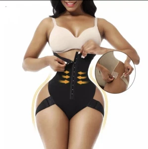 Corsé potenciador de abdomen de cintura alta muy alta calidad beige (M) - Imagen 1 de 10