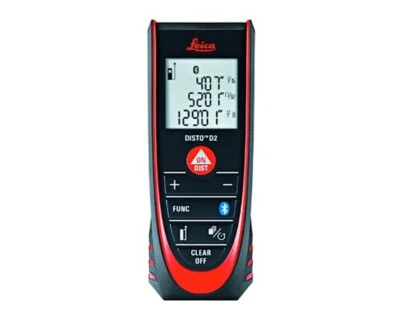 Medidor de distancia láser Leica Disto D2 con Bluetooth Foto 1 de 2