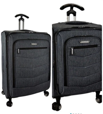 Equipaje expandible Traveler’s Choice Silverwood Softside T-Cruiser, gris 21”30” Foto 1 de 4