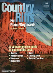 Country Riffs für Klavier/Keyboards Buch/Audiodateien - Bild 1 von 3