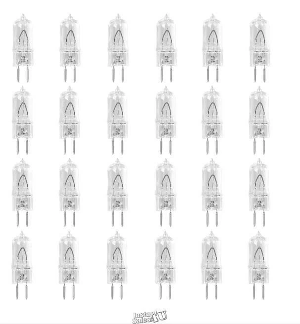 50-Watt Bright White (2800K) T4 GY6.35 Bi-Pin Base Dimmable Light Bulb (20-Pack) - Image 1 of 2