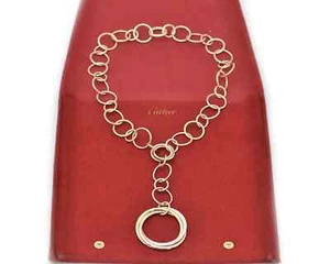 Collana Cartier Trinity oro 18kt con diamanti e garanzia originale - Picture 1 of 3