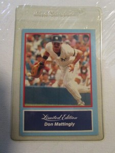 1988 CMC Don Mattingly Limited Edition Don Mattingly New York Yankees #20~