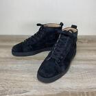 Christian Louboutin High Cut Sneakers Swarovski Black Size 42 US About9 For Men