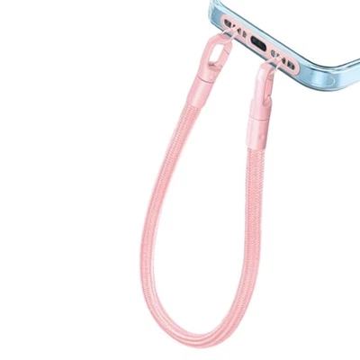 Adaptador de cordón de teléfono accesorio de cordón de teléfono de metal seguro y delgado para teléfono Foto 1 de 4