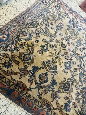 Orient Teppich orientalisch Handgeknüpft  Vintage Perser Läufer Brücke 184x154cm - Bild 1 von 4