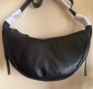 Neu mit Etikett Vince Camino Damen-Umhängetasche aus Leder, Handtasche, Jenna, schwarz - Bild 1 von 8