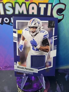 Memorabilia de Micah Parsons 2023 Donruss Threads #DTH-MP Cowboys - Imagen 1 de 2