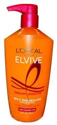 Champú L’Oreal Elvive Dream Lengths 28 oz cabello largo extremos divididos reparación nuevo Foto 1 de 2