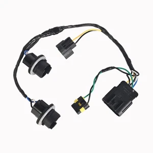 Headlight Wiring Harness Assembly Headlamp Socket with 2008-2014 Silverado 15... - Picture 1 of 6