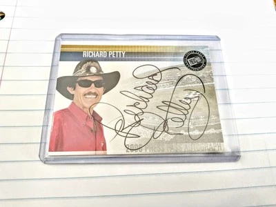 2006 PRESS PASS RICHARD PETTY #43 AUTOGRAPH CARD. - Image 1 of 2