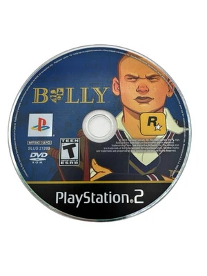 Bully (Sony PlayStation 2, 2006) PS2 Authentic Game Disc Only Black Label Tested - Image 1 of 3