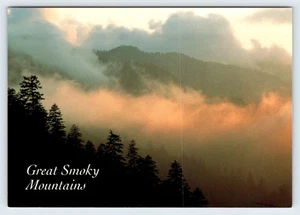 Postal de colección 4x6 de Great Smoky Mountains Tennessee HMT-3 - Imagen 1 de 2