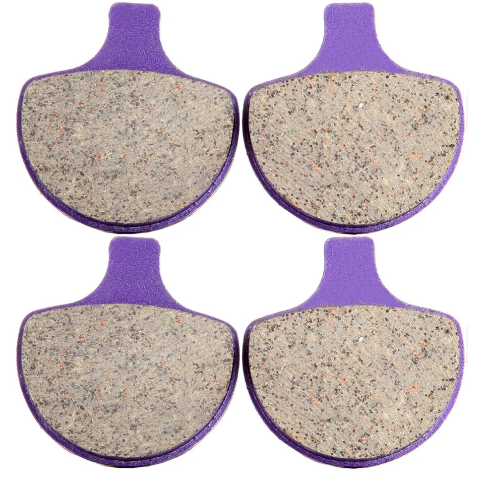 Carbon fiber Brake Pads For Harley Davidson Tour Glide Classic FLTC Front - Image 1 of 1