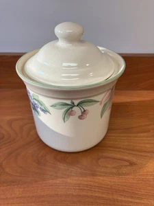 Pfaltzgraff GARDEN PARTY Tea Canister - 5 3/4” Base To Rim With Lid Smallest - Picture 1 of 5