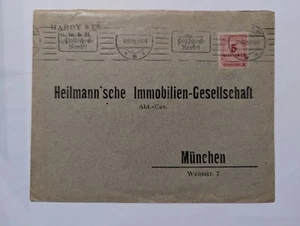 Deutsches Reich Infla Brief - Bild 1 von 4