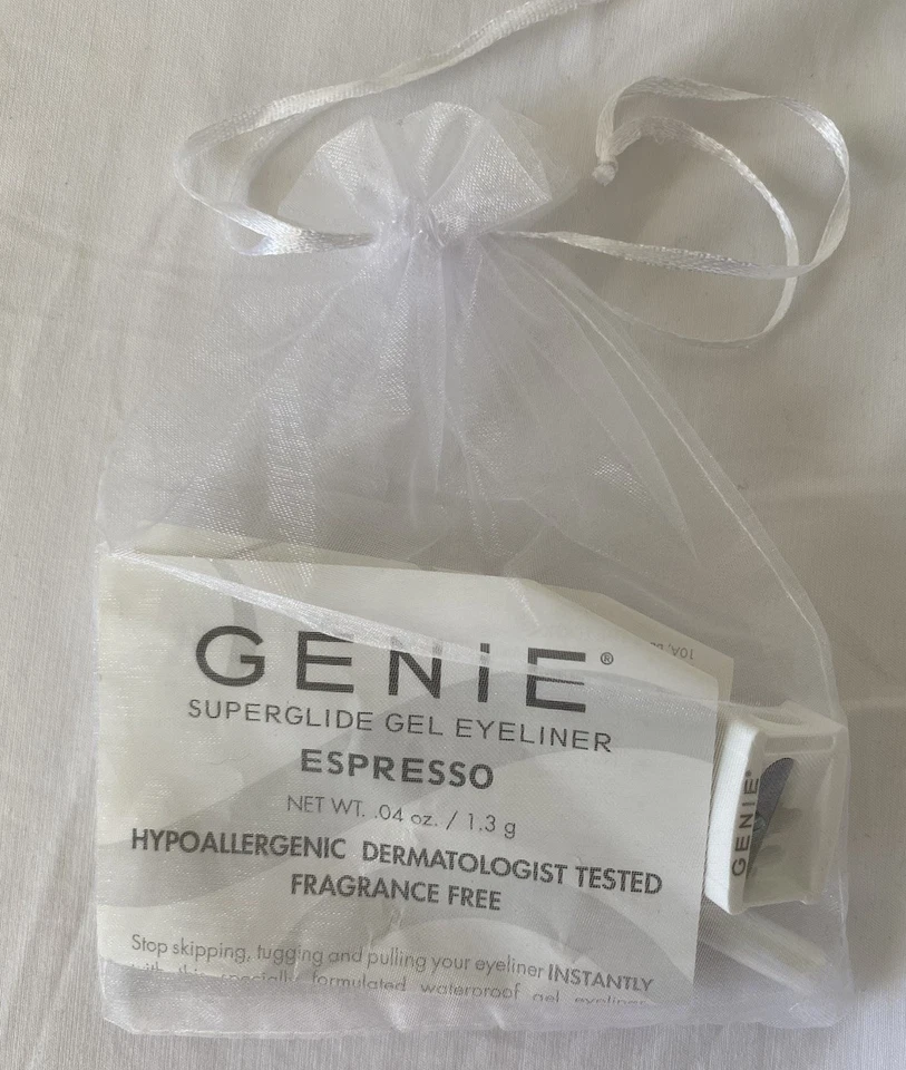 GENIE Beauty Superglide Gel Eyeliner in Espresso ~ New With Sharpener 0.04oz - Image 1 of 4