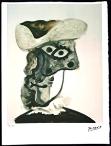 Pablo Picasso - 38x28 cm Limitierte Auflage Nr.80/250 - Bild 1 von 3