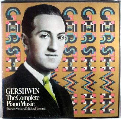 3 LP BOX GEORGE GERSHWIN Complete Piano Music VERI JAMANIS 1974 BOMC 61-5426 - Image 1 of 3