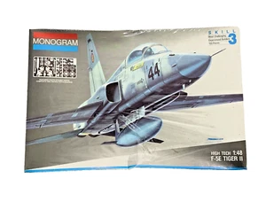 Monogram 5470 HIGH TECH F-5E TIGER II MODEL KIT 1:48 1/48 NEW Sealed Box-NotMint - Picture 1 of 11