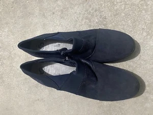 Cloudsteppers Clarks Shoes Womens 9 M Sillian Paz Loafers Blue Comfort 26120931 - Picture 1 of 7