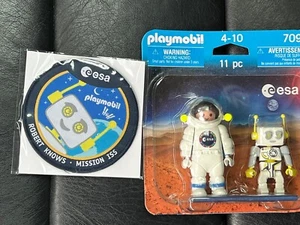 Playmobil esa exklusiver Patch Aufnäher Plus 70991 Astronaut - Bild 1 von 3
