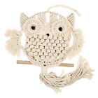  Owl Tapestry Home Decoration Wall Adornment Nordic Modeling Tassel to Weave
