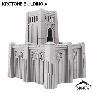 Building A - Krotone, Sorcerer's Planet - Grimdark Wargaming Tabletop - Imagen 1 de 9