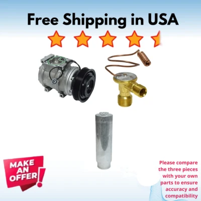 Kit Compressor Ajuste A/C Honda Odyssey 1995-1998 - Imagem 1 de 4