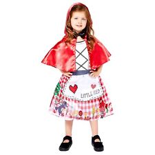 Niña Caperucita Roja Fairy Cuento Libro Carnaval Story Disfraz