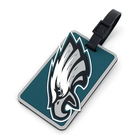 NFL Philadelphia Eagles Soft Luggage ID Bag Tags /Gym bag / Golf bag Cover