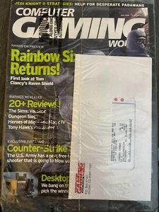 Computer Gaming World Magazine July 2002 MAGIC THE GATHERING CDROM - Picture 1 of 3
