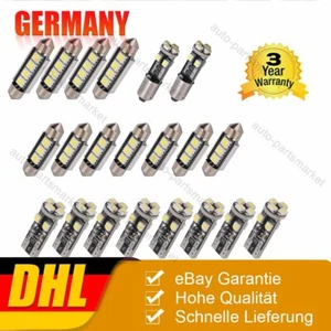 21X SMD LED Innenraumbeleuchtung komplett Set Für BMW 3er E46 Xenon DE - Bild 1 von 9