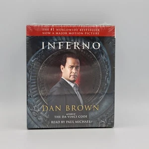 Robert Langdon Ser.: Inferno by Dan Brown 2016 Book 6 Compact Disc Set SEALED - Picture 1 of 4