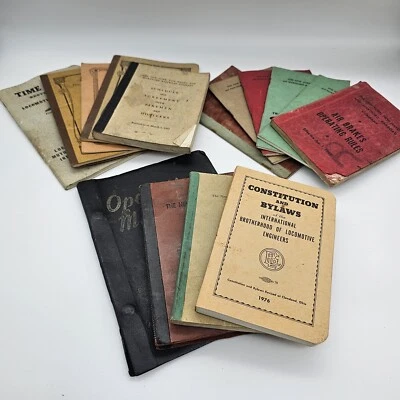 Locomotive Manual Lot 1940's-1950's BLE New York New Haven Hartford  - Image 1 of 4