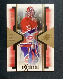 2006-07 SPx SPXcitement /999 Patrick Roy #X53 HOF Montreal Canadians - Picture 1 of 3