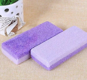 2x Foot Care Pumice Sponge Callus Exfoliate Hard/Dead Skin Remove Stone Scrubber - Picture 1 of 6
