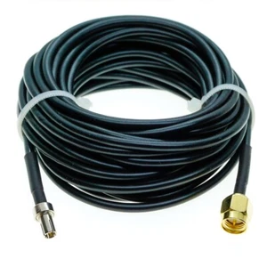 SMA Male To TS9 Male Plug Connector RF Antenna Lot RF Coaxial RG174 Cable - Afbeelding 1 van 6