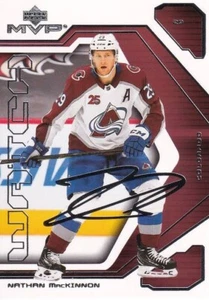 2021-22 Upper Deck MVP - MVP Watch #7 Nathan MacKinnon - Colorado Avalanche - Picture 1 of 2